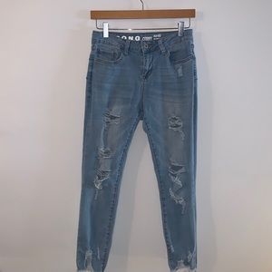 S.O.N.G Distressed Jeans Sz 7/28